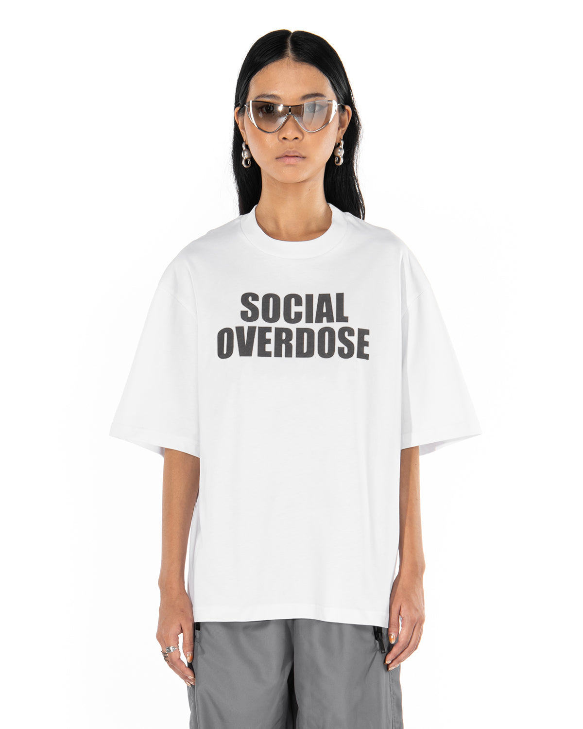 Social Overdose T-Shirt | Blowhammer, color_white