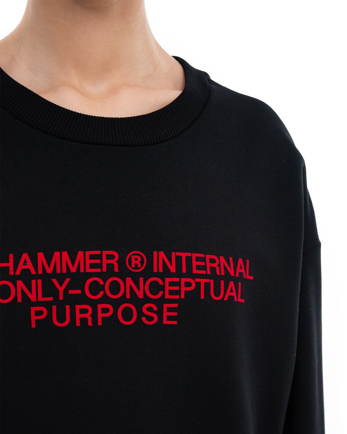 Concept Red  Crewneck Sweatshirt | Blowhammer